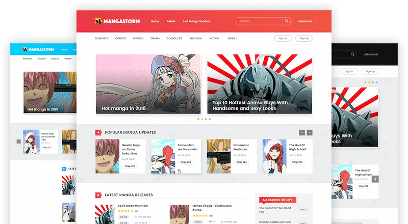 Madara 2.2.2.1主题源码 | 响应式WordPress漫画小说主题模板-七星源码